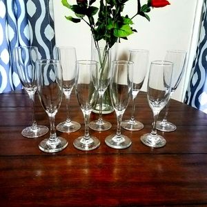 Wine and champagne glasses